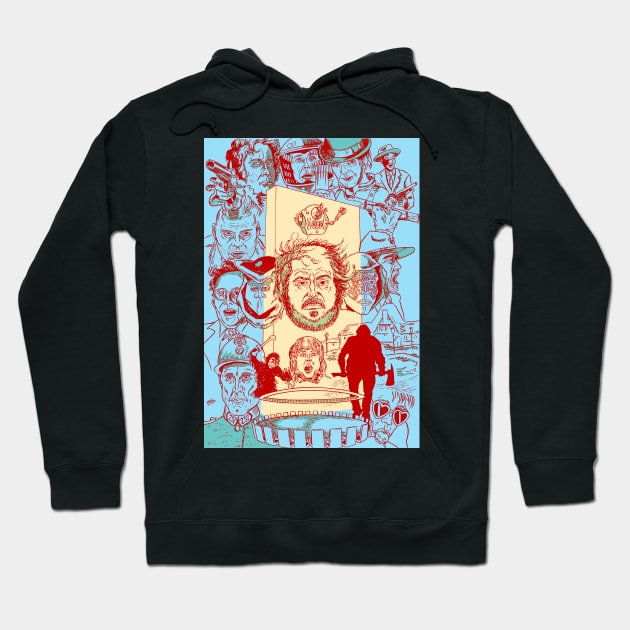 The Many Faces of Kubrick Hoodie by matjackson